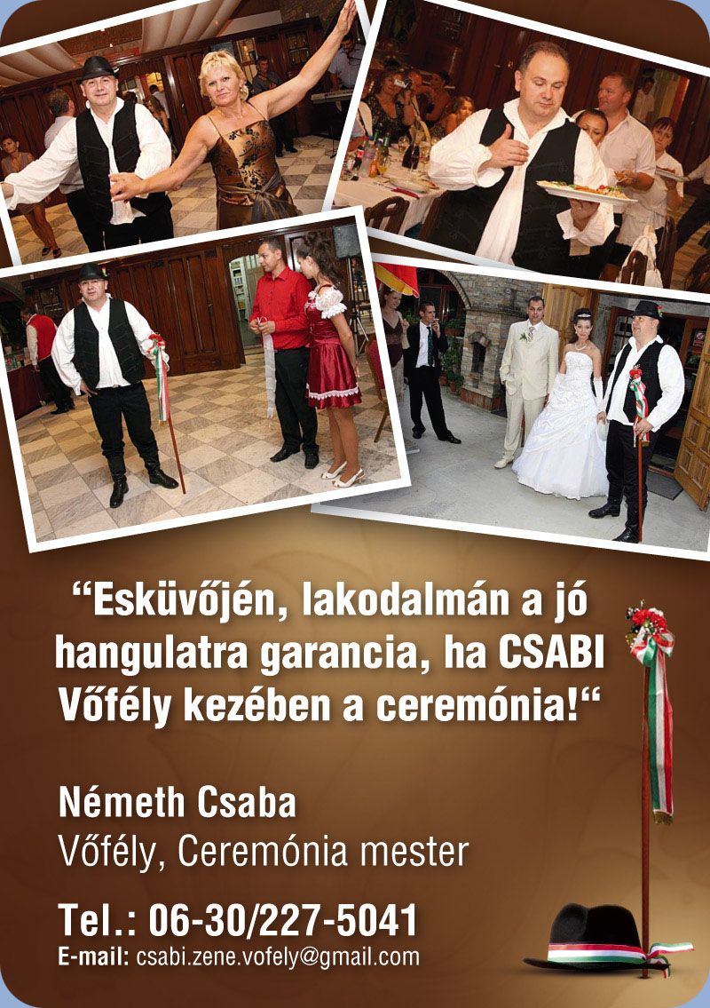Csabi Ceremnia Mester s Vőfly